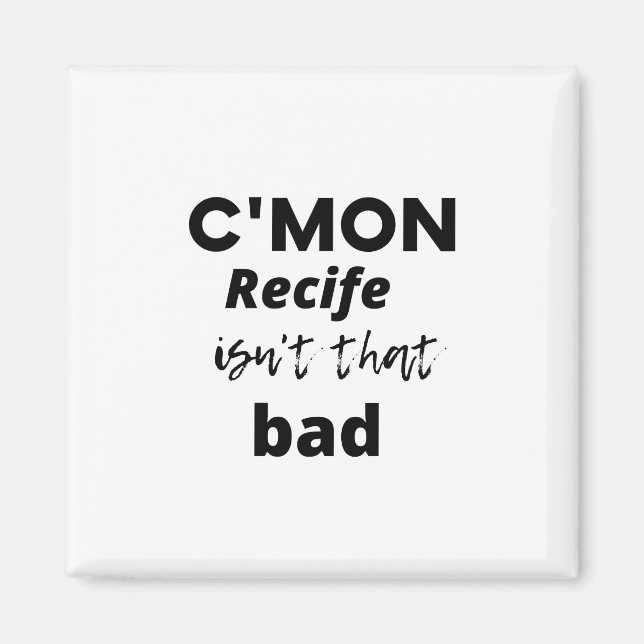 Det är inte så illa. magnet (Framsidan)