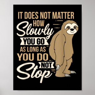Det är inte så långsamt att du går på en prisvärd  poster