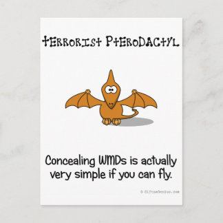 Det är inte svårt att gömma massförstörelsevapen vykort