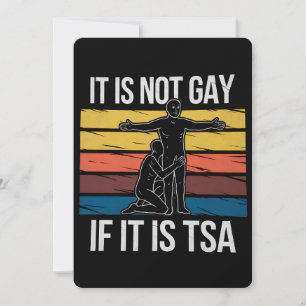 Det är inte tillåtet om det är TSA-Pridet (Securit Inbjudningar