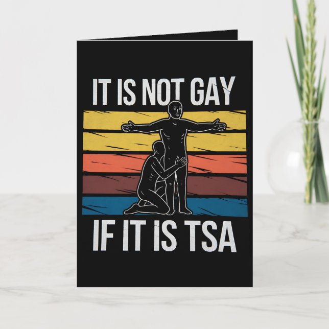 Det är inte tillåtet om det är TSA-Pridet (Securit Kort (Framsida)