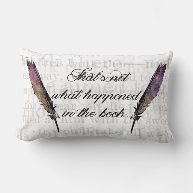 Det är inte vad händde i boken lumbarkudde (Framsida)