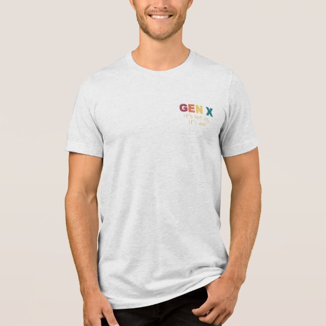 Det är inte vi, det är du t shirt (Framsida)