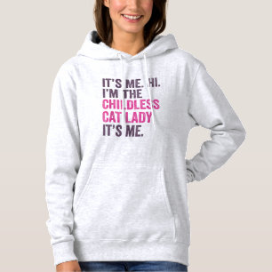 Det Är Jag Hej Jag Är Den Barnlösa Kattdamen Det Ä T Shirt