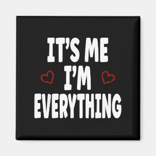 Det är jag jag är all kärlek Matchande parvalent Magnet
