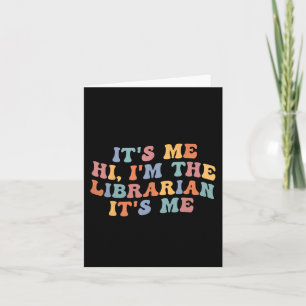 Det är jag, jag är bibliotekariens sommarläsning. kort