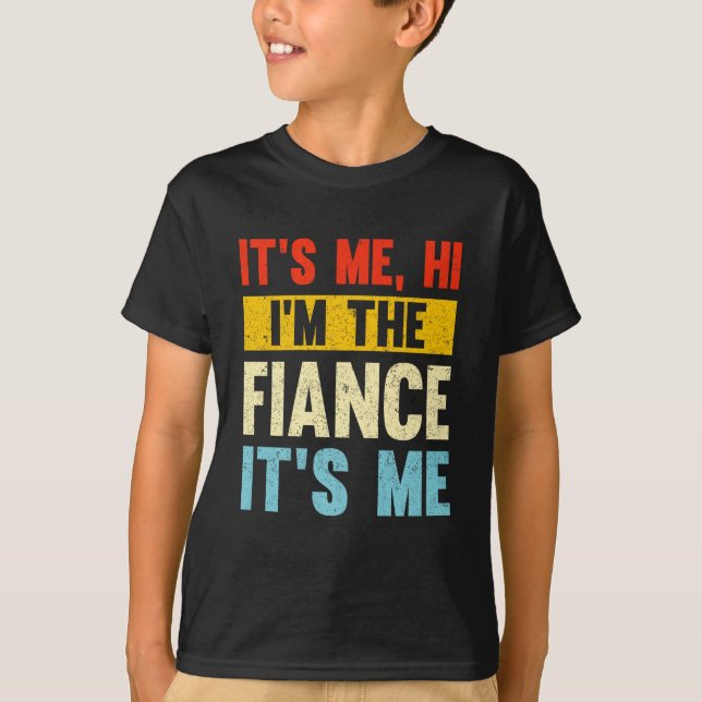 Det är jag, jag är piansen t shirt (Framsida)