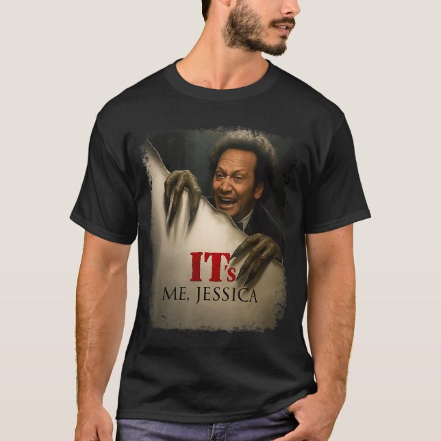 Det är jag Jessica Horror retro T Shirt (Framsida)