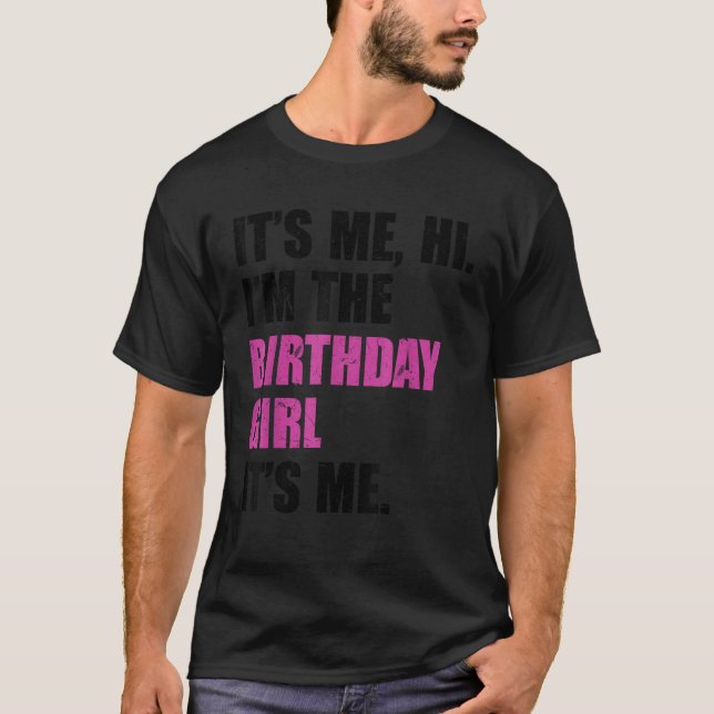 Det är jag som är födelsedag. t shirt (Framsida)