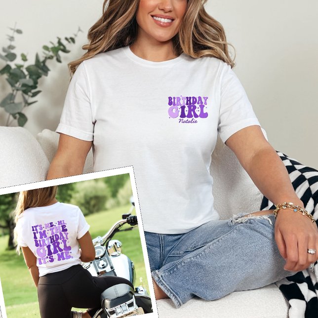 Det är jag som har födelsedag Personligen T Shirt (Skapare uppladdad)