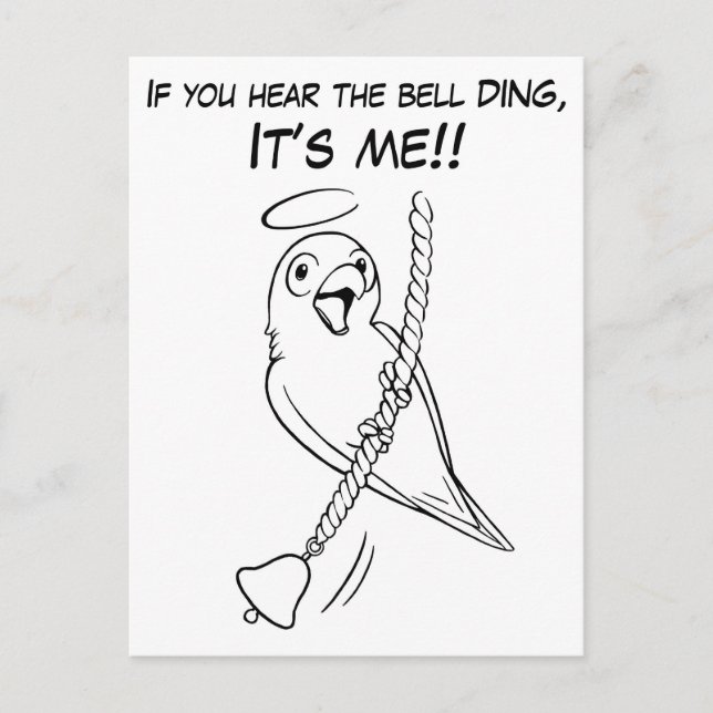 Det är jag! vykort (Framsida)