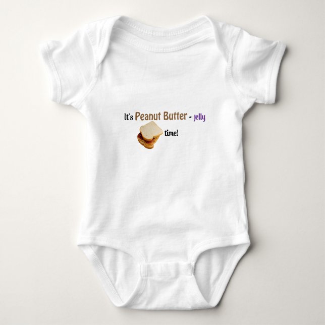 Det är jordnötSmör-Gelé tid! Tee Shirt (Framsida)