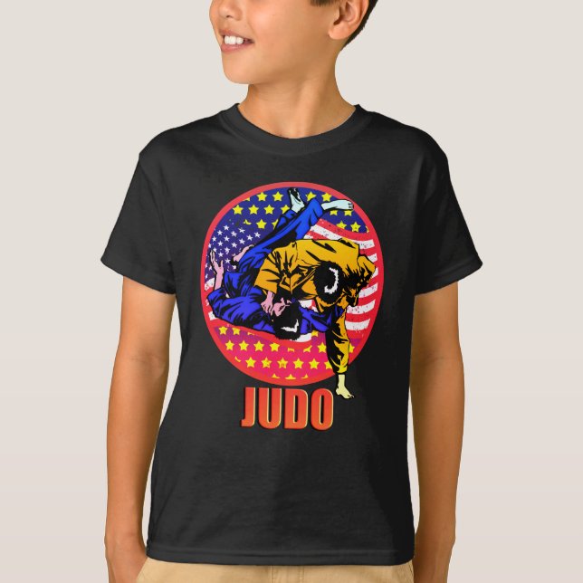Det är Judo-tid T Shirt (Framsida)
