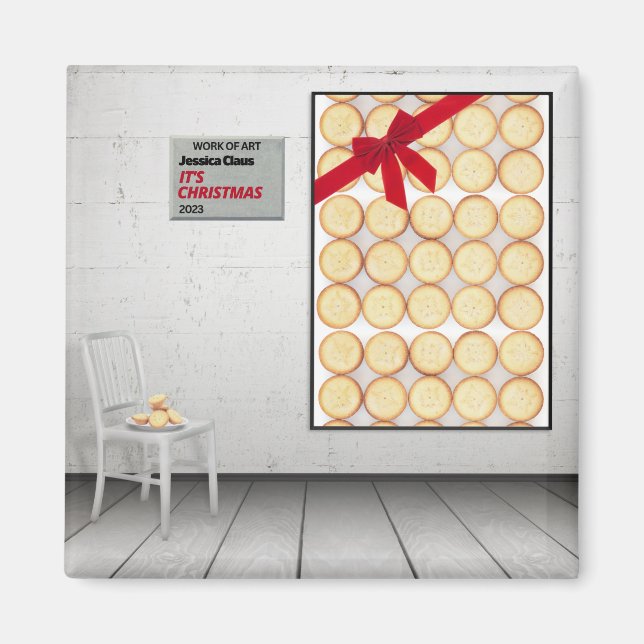 "Det är jul" av Jessica Claus Magnet (Framsidan)