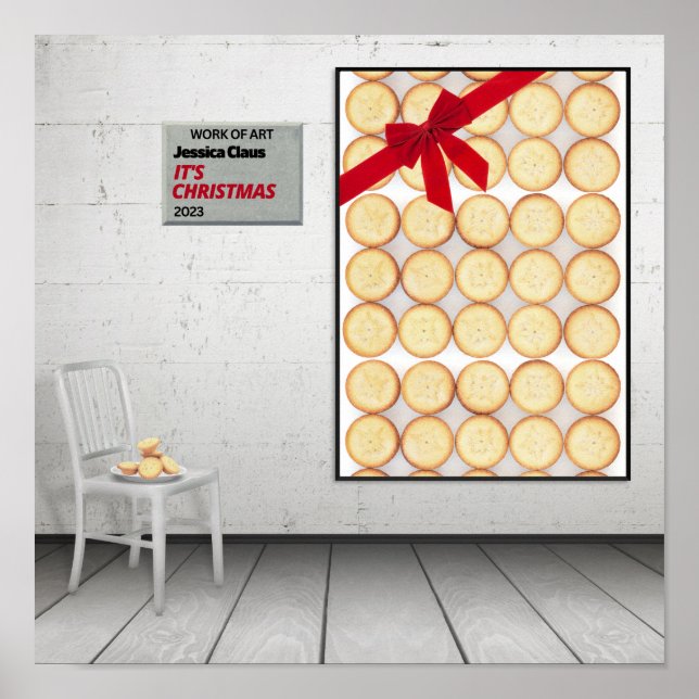 "Det är jul" av Jessica Claus Poster (Framsidan)