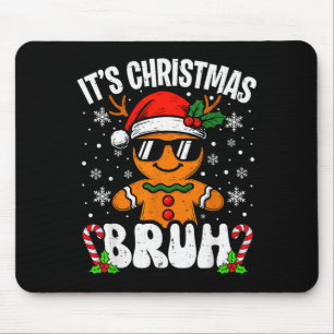 Det är jul Bror Meme Roligt Gingerbread Xmas Te Musmatta