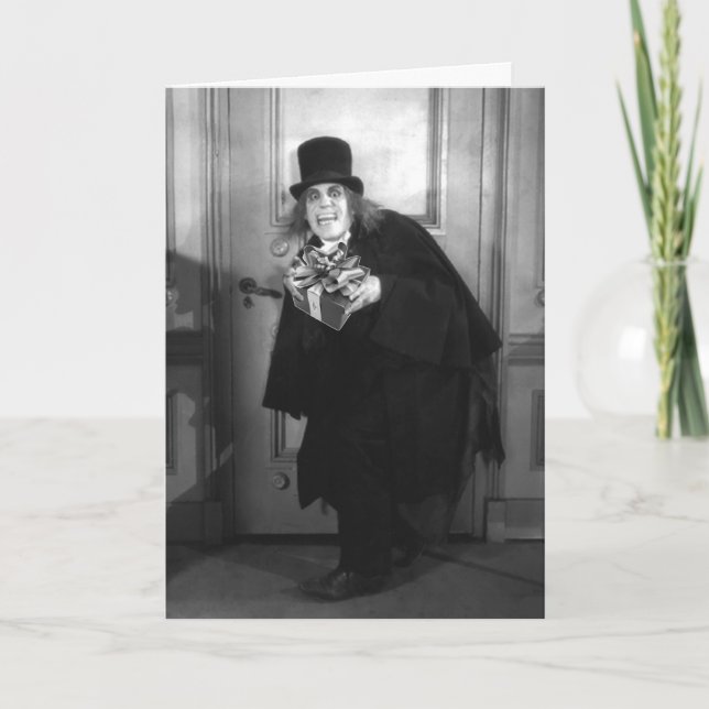 Det är jul efter midnatt helgkort (Framsida)