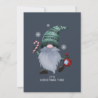 Det är jul Elf Julkort