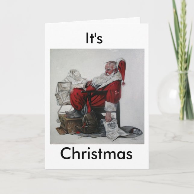 Det är jul helgkort (Framsida)