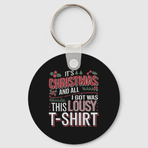 Det är jul och allt jag Har var i det här lustiga Nyckelring