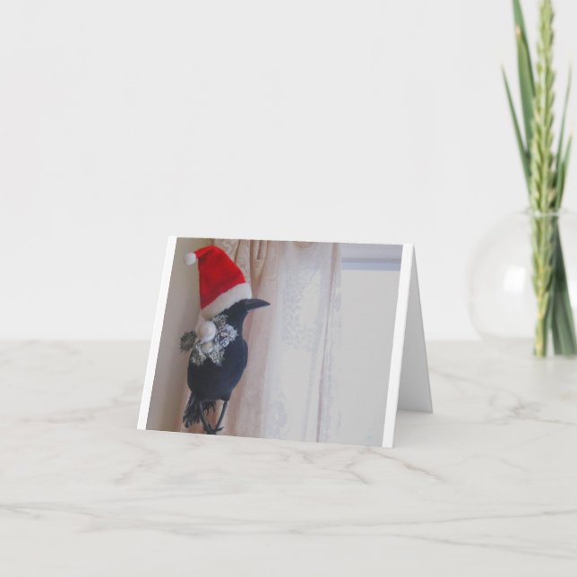 Det är julens Kråka Helgkort (Framsida)