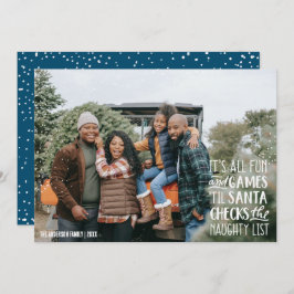 Det är julfoto för alla Roligtar och spel Inbjudningar