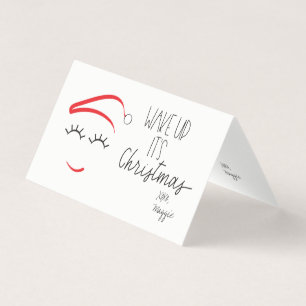 Det är julklappar kort