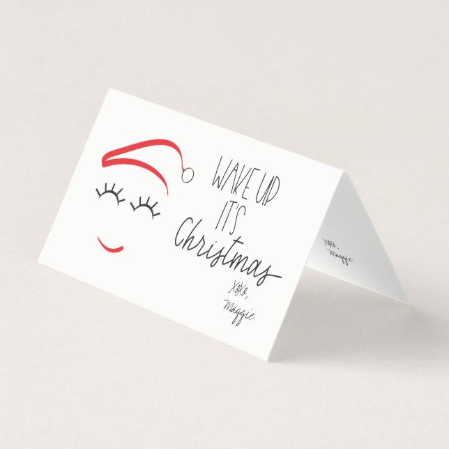 Det är julklappar kort (Framsida)