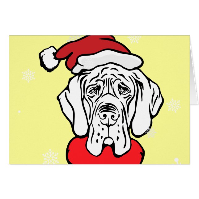 Det är jultid hälsningskort (Framsidan Horizontal)