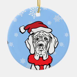 Det är jultid julgransprydnad keramik