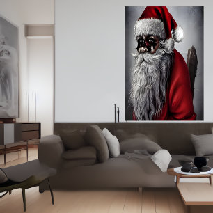 Det är Jultomten AI Art Poster