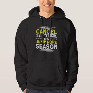 Det är Jump Rope Season Jump Rope Skipping Hoodie