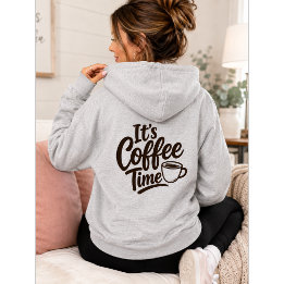Det är kaffetid Kaffelskare Present Hoodie T Shirt