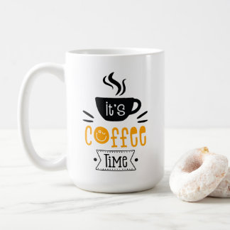 Det är kaffetid, kaffemugg