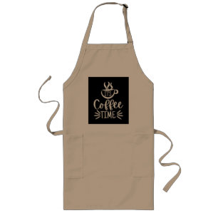 Det är kaffetid T-Shirt Långt Förkläde