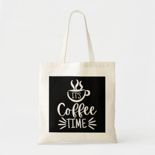 Det är kaffetid tygkasse