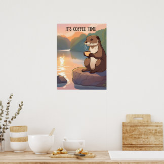 Det är kaffetidskonstant poster