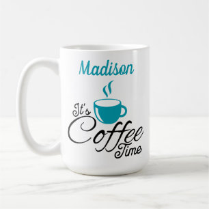 Det är kaffetidvattendesign kaffemugg