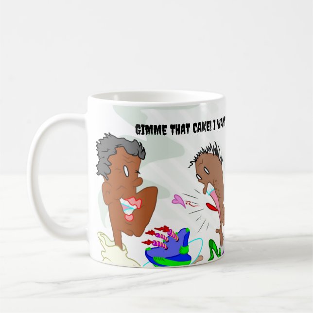 Det är Kakdagen! Kaffemugg (Vänster)