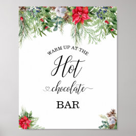 Det är kall utanför babyduschens hett choklad pub poster
