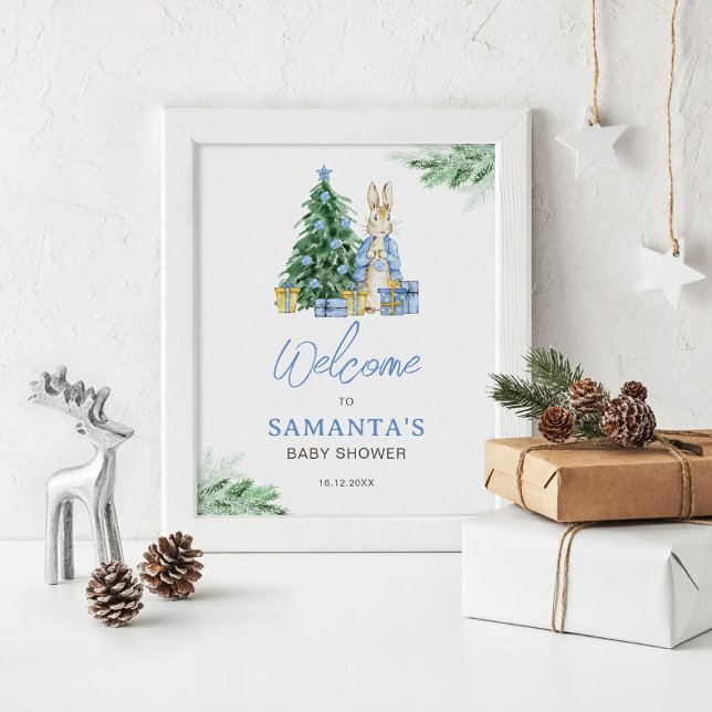 Det är Kall utanför välkomstskylt för babyskor Poster (Skapare uppladdad)