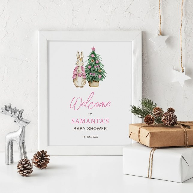 Det är Kall utanför välkomstskylt för babyskor Poster (Skapare uppladdad)