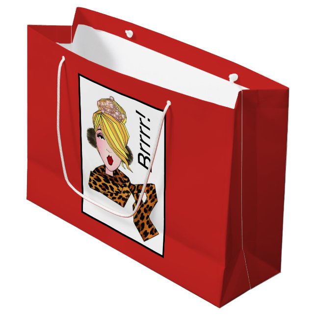 Det är Kallet utanför!" Brrr! (Framsidan Vinklad)