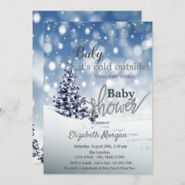 Det är Kallet utanför Gräs babyskare för Träd Inbjudningar