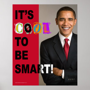 Det är kallt att vara smart! (Stor) affisch, Poster