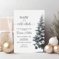 Det är kallt därute Baby Baby Vinter-födelsedagsfe