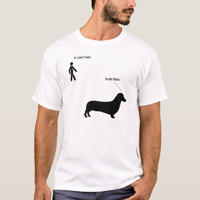 Det är kan inte vara… Scott Baio T-shirt (Framsida)