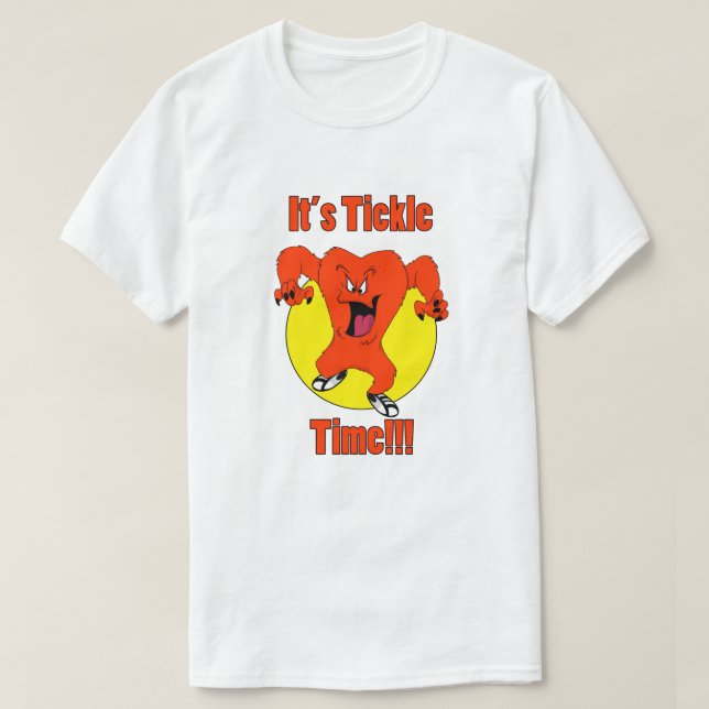 Det är kittlingtid tee shirt (Design framsida)