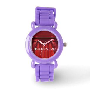 Det är klockan för showtimefilmtheatren armbandsur