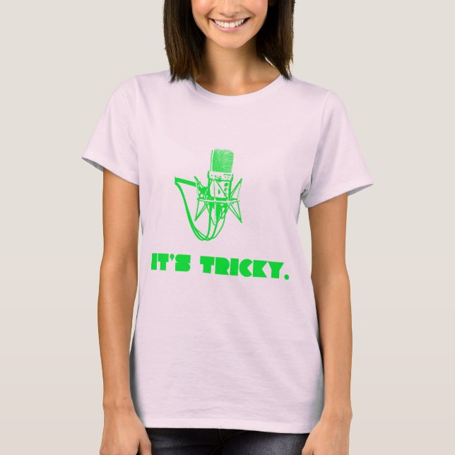 Det är knepigt tee shirt (Framsida)